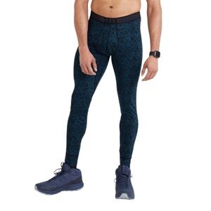 SAXX Roast Master Mid-weight Base-layer Pant Ballpark Pouch Sketchy Mountain